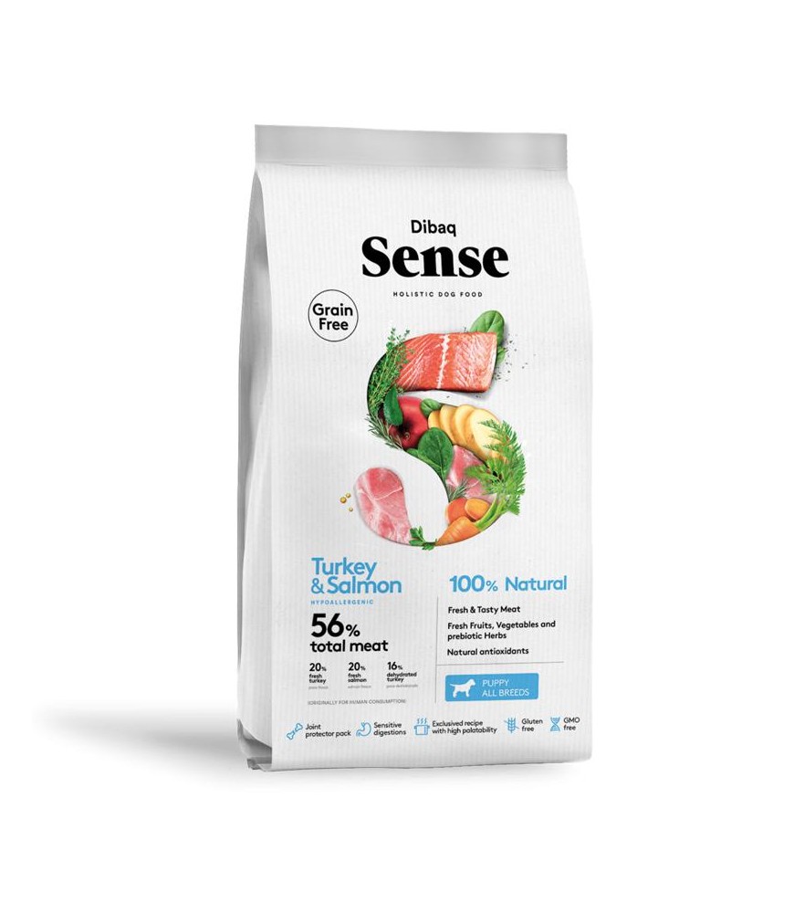 Dibaq Sense GF Salmon&Pavo Puppy 