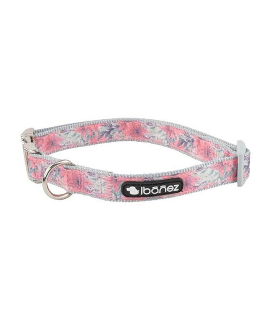 Ibañez Collar floral rosa