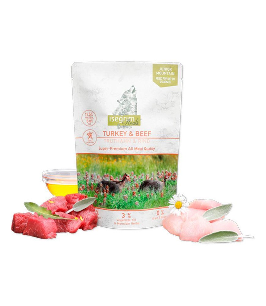 Sobre pavo con ternera