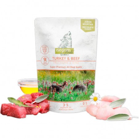 Sobre pavo con ternera