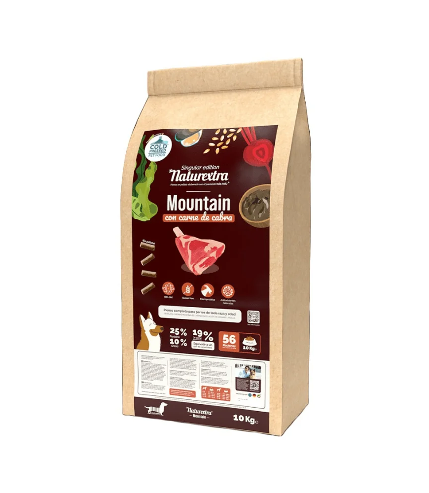 Naturextra Mountain Cabra – Pienso grain‑free cold‑pressed