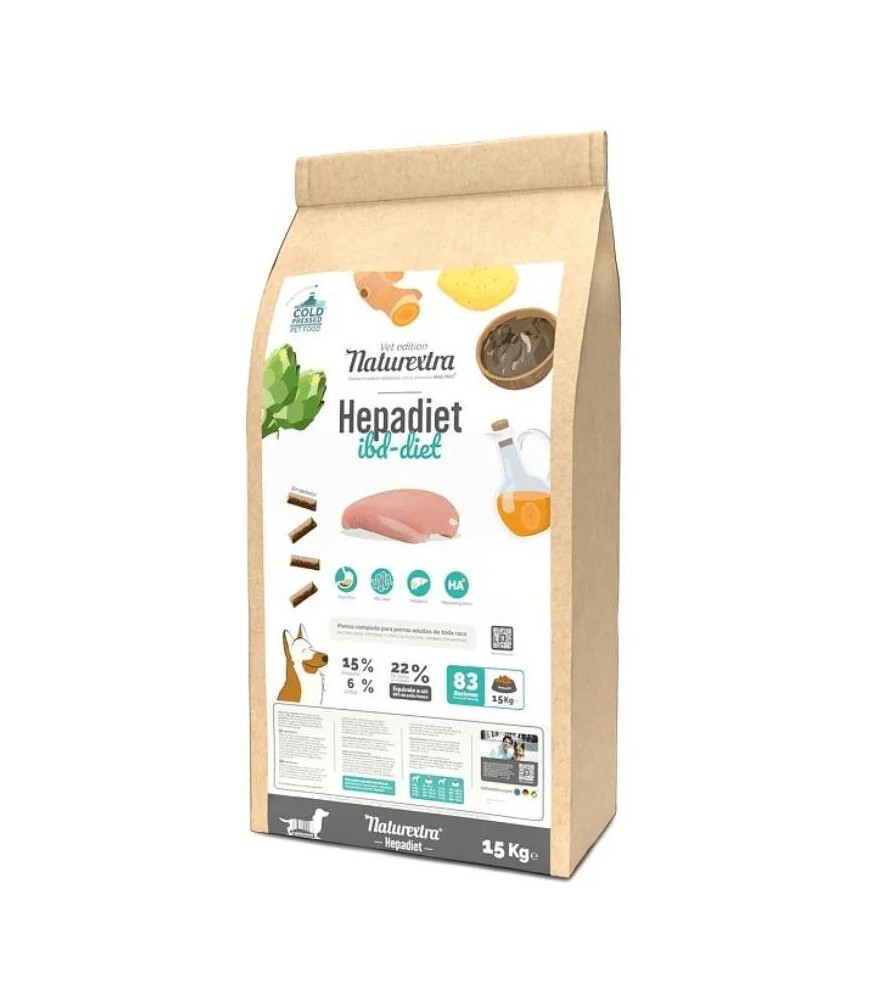 Naturextra Hepadiet – Pienso dietético cold‑pressed