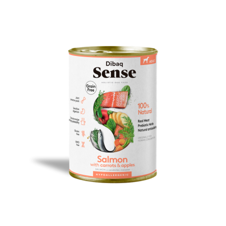 Dibaq Sense Salmón – Lata grain-free 380 g