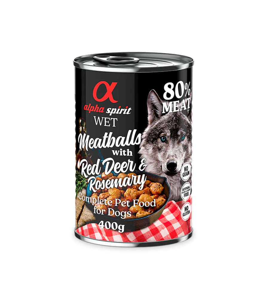 Albóndigas Ciervo y Romero – Húmedo 400 g