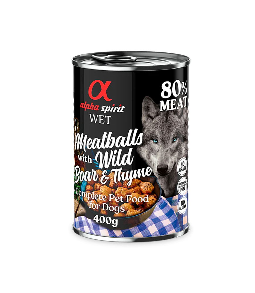 Albóndigas Jabalí y Tomillo – Húmedo 400 g