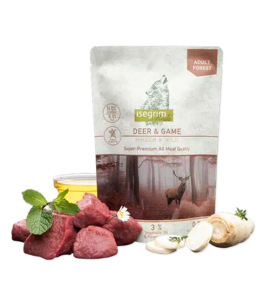Isegrim Ciervo & Gamo – Grain‑Free Húmedo