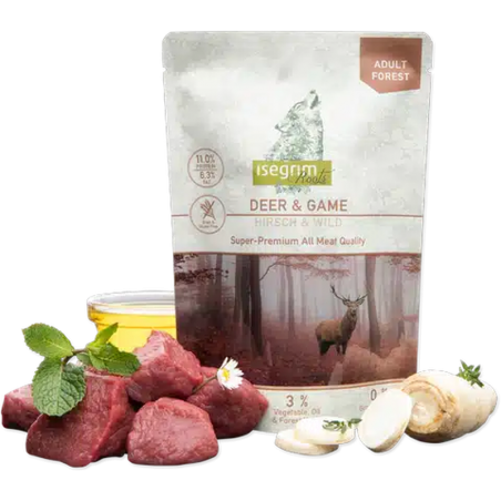 Isegrim Ciervo & Gamo – Grain‑Free Húmedo