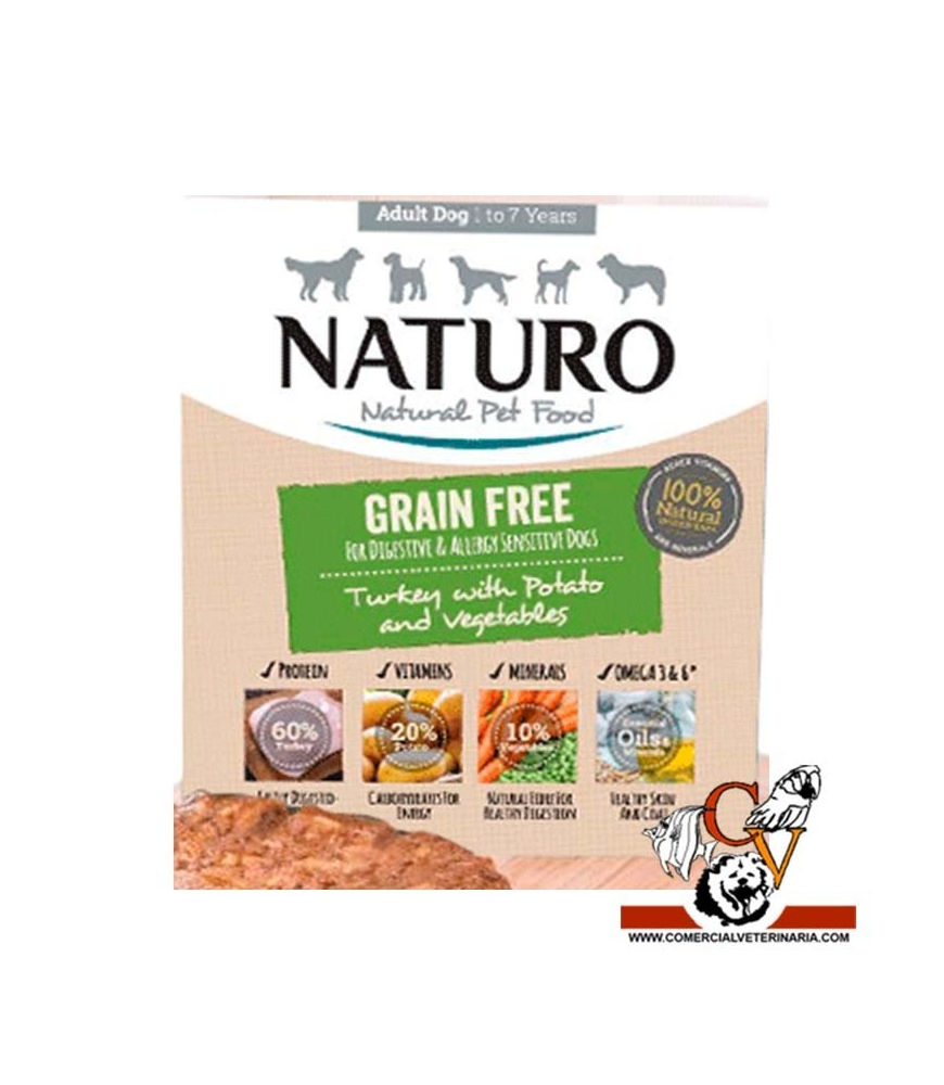 Naturo Pollo con Patatas – Grain‑Free Húmedo 400 g