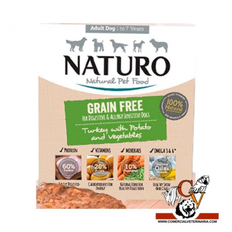 Naturo Pollo con Patatas – Grain‑Free Húmedo 400 g