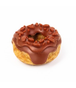 Donut Pollo Glaseado Fresa – Snack Perros