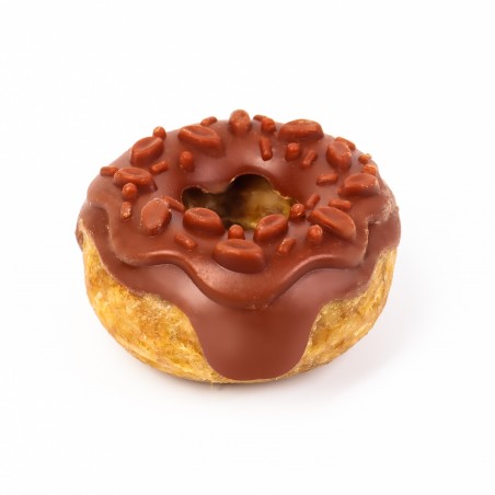 Donut Pollo Glaseado Fresa – Snack Perros