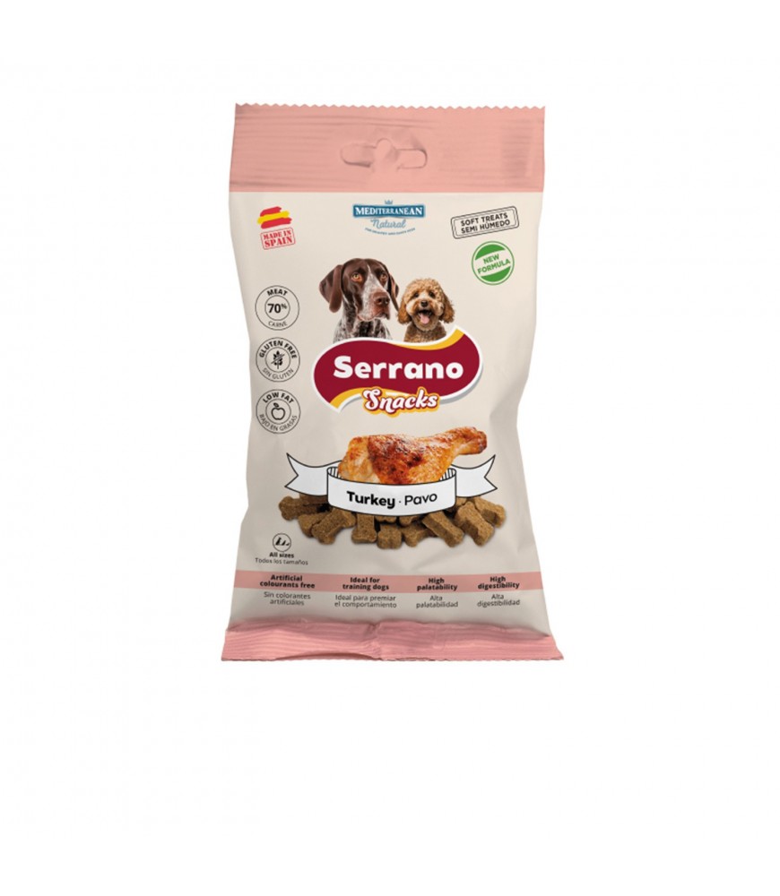 Serrano Snacks Pavo – Premio Natural para Perros