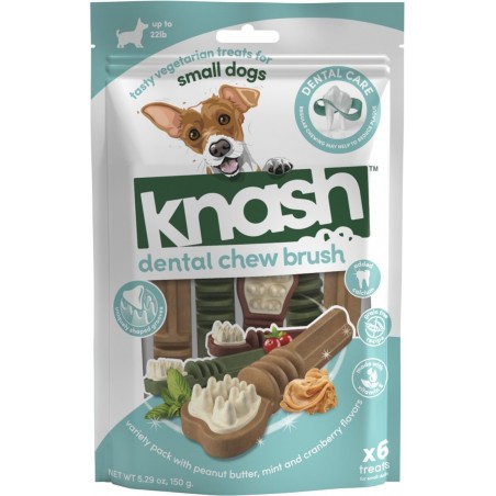 Knash Dental Chew Brush – Snack dental para perros