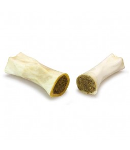 Hueso de Búfalo Relleno de Hígado – Snack natural perro