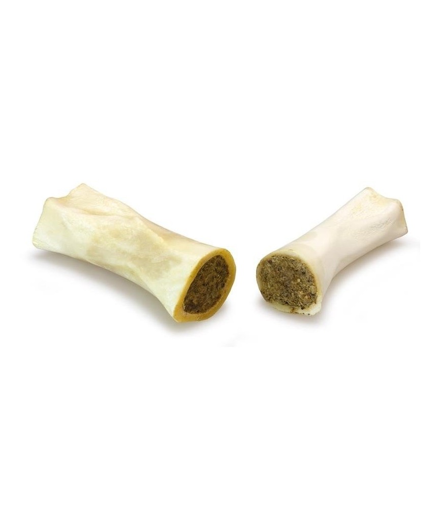 Hueso de Búfalo Relleno de Hígado – Snack natural perro