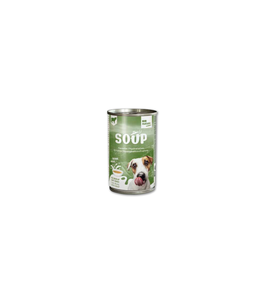Bubi Nature Sopa de Buey – Complemento húmedo para perros