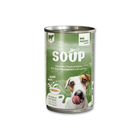 Bubi Nature Sopa de Buey – Complemento húmedo para perros