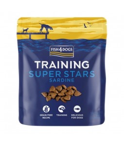 Fish4Dogs Super Stars Sardina – Snack entrenamiento perro