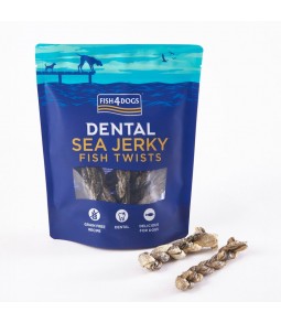 Fish4Dogs Dental Sea Jerky Fish Twists – Snack dental