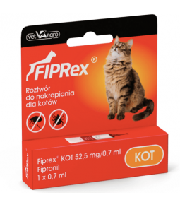 Fiprex Gatos – Pipeta antiparasitaria spot-on