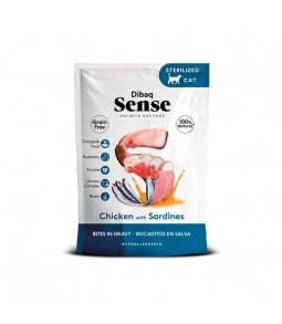 Dibaq Cat Bocaditos Pollo y Sardinas – Húmedo gato
