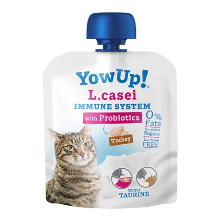 Yow Up! L. Casei Pollo – Yogur para gatos