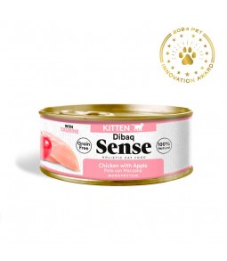 Dibaq lata pollo con manzana