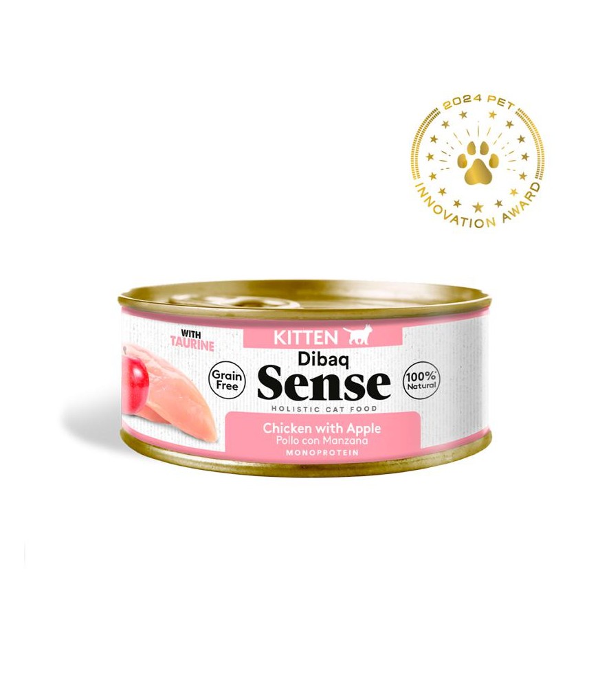 Dibaq lata pollo con manzana