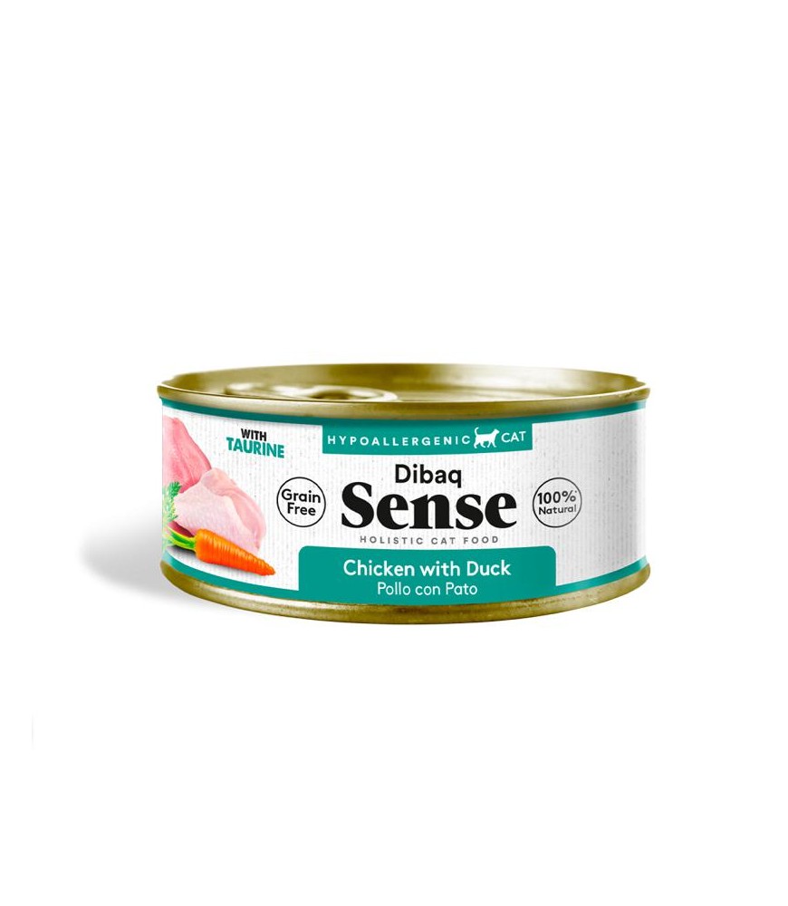 Dibaq lata Pollo con pato