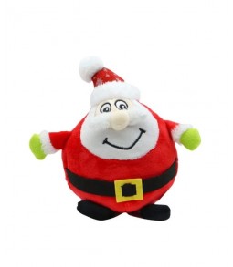 Peluche Santa Claus Bubimex – Juguete navideño perro