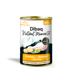 Dibaq Natural Moments Chicken with Banana – Snack perro