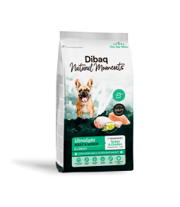 Pienso ligero para perros adultos. Receta baja en grasas y calorías, ideal para controlar el peso. Natural, digestible y equilib