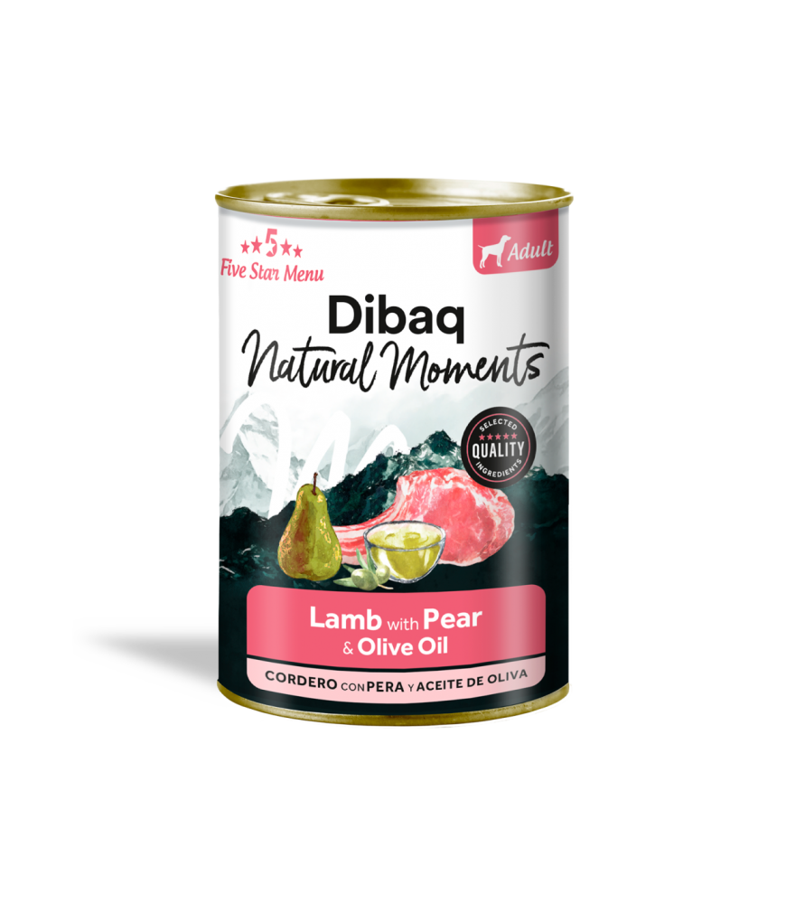 Dibaq Lamb with Pear – Alimento húmedo perro