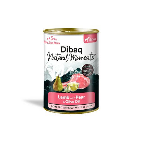 Dibaq Lamb with Pear – Alimento húmedo perro