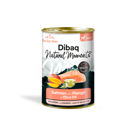 Dibaq Salmon with Mango – Alimento húmedo perro