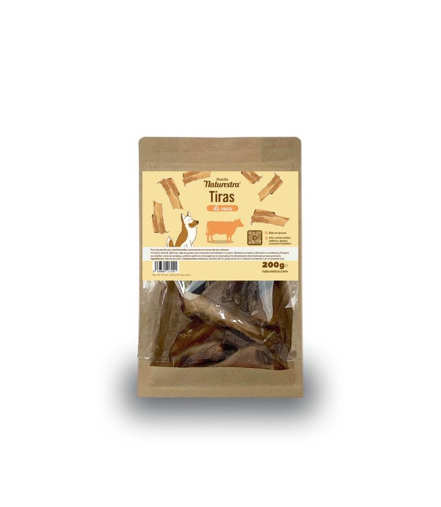 Naturextra tiras de piel de vaca 200g